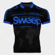 SWEEP CYKLISTICKÝ DRES DĚTSKÝ CYKLO-D014 ČERNO/MODRÝ