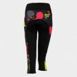 SWEEP DÁMSKÉ CYKLISTICKÉ KALHOTY 3/4 CYKLO-K022 ČERNO/BAREVNÉ