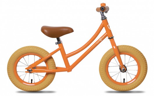 Odrážedlo RebelKidz Air Classic Unisex 12,5", ocel, Classic oranžová
