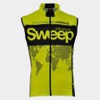 CYKLISTICKÁ VESTA SWEEP NOWIND CYKLO-V004 ŽLUTÁ FLUO/ČERNÁ