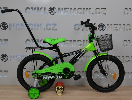 Kolo BMX 16 MPF ZELENÉ