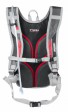 Batoh FORCE TWIN PRO PLUS 14 l+2L rez., černo-šedý