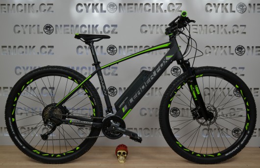 Horské elektrokolo Leader Fox SWAN 29", ŠEDÁ MAT/ZELENÁ