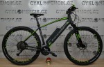 Horské elektrokolo Leader Fox SWAN 29", ŠEDÁ MAT/ZELENÁ