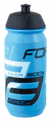 Láhev FORCE SAVIOR 0,5 l, modro-bílo-černá