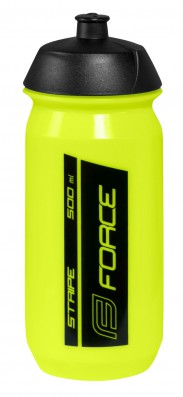 Láhev FORCE STRIPE 0,5 l, fluo-černá