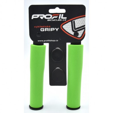 Gripy PROFIL GS01 silicone zelený
