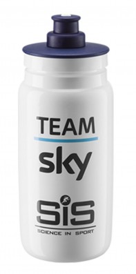 Láhev ELITE FLY TEAM SKY 0,55 l, bílo-modrá