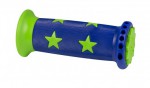 Gripy-madla STAR gumová dětská, modro-zelená, OEM
