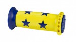 Gripy-madla STAR gumová dětská, žluto-modrá, OEM