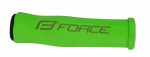 Gripy-madla FORCE pěnová tvrdá, zelená, balená