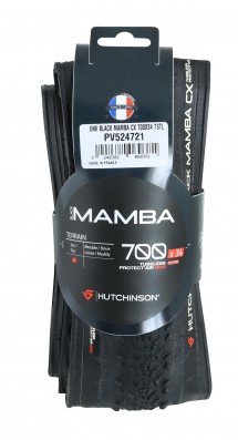 Plášť HUTCHINSON BLACK MAMBA CX 700x34 TLR kevlar, černý