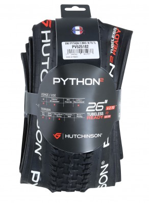 Plášť HUTCHINSON PYTHON 2 26x2,10 TLR kevlar, černý