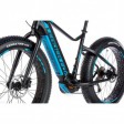 FAT E-BIKE Leader Fox BRAGA 26", 2020-2 18" ČERNÁ MAT/MODRÁ