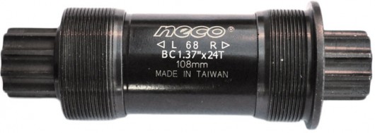 Osa ISIS NECO 68/108 mm BSA Fe misky, 15mm šroub