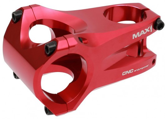 Představec MAX1 Enduro CNC 45/0°/35 mm červený
