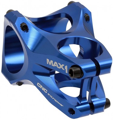 Představec MAX1 Enduro CNC 45/0°/35 mm modrý