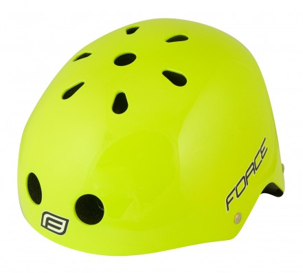 Přilba FORCE BMX, fluo lesklá L - XL