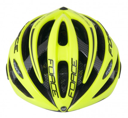 Přilba FORCE ROAD PRO, fluo S - M