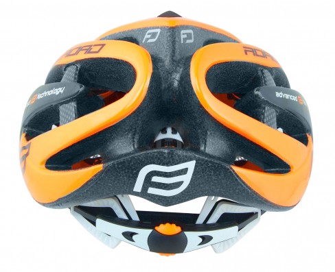 Přilba FORCE ROAD, černo-oranžová S - M