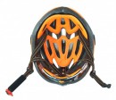 Přilba FORCE ROAD, černo-oranžová S - M