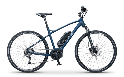 Elektrokolo krosové Apache Matto Bosch Active 400Wh modrá