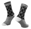 Ponožky FORCE WAVE, černo-šedé L-XL/42-46