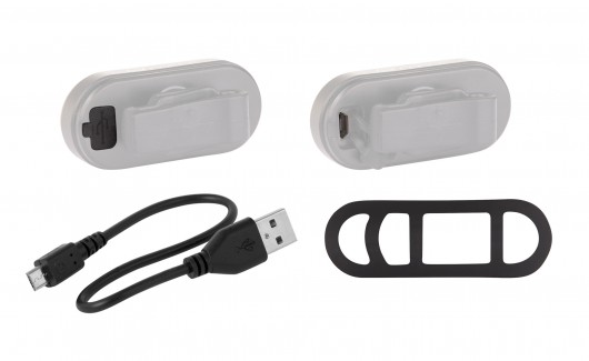 Blikačka zadní FORCE ARC 40LM, 30x LED, USB